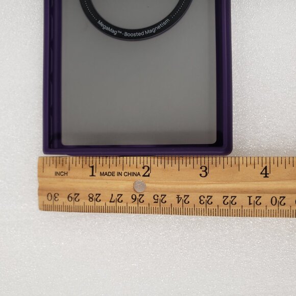 Torras Magnetic Samsung Galaxy S24 Ultra Case, MagSafe, Shockproof Purple Matte - Picture 7 of 12